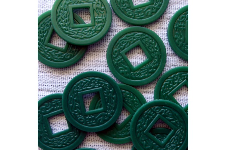Retro Plastic Coins (Dozen)