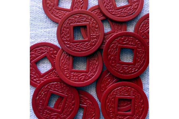 Retro Plastic Coins (Dozen)