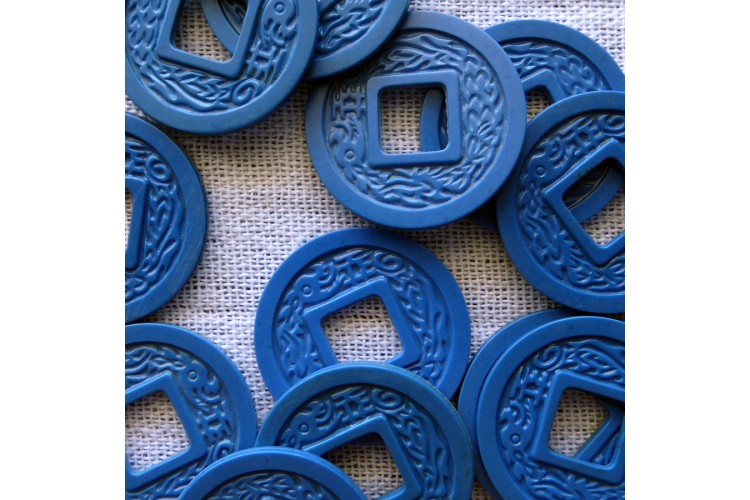 Retro Plastic Coins (Dozen)