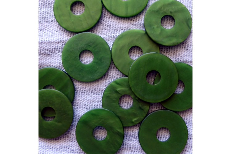 Vintage-Striped-Celluloid Coins (Dozen)