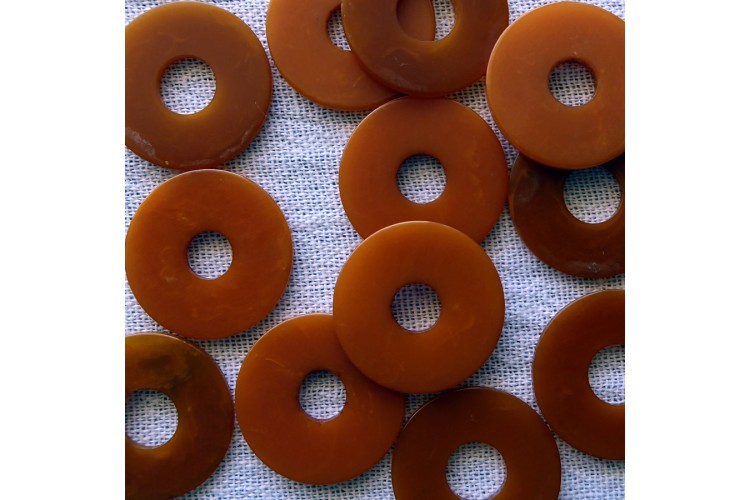 Vintage-Swirled-Celluloid Coins (Dozen)