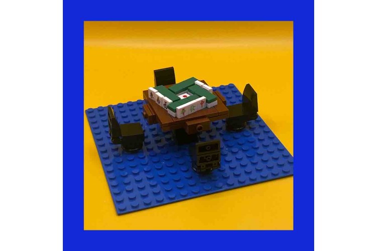 Mahjong Table - 85 Piece Building Bricks