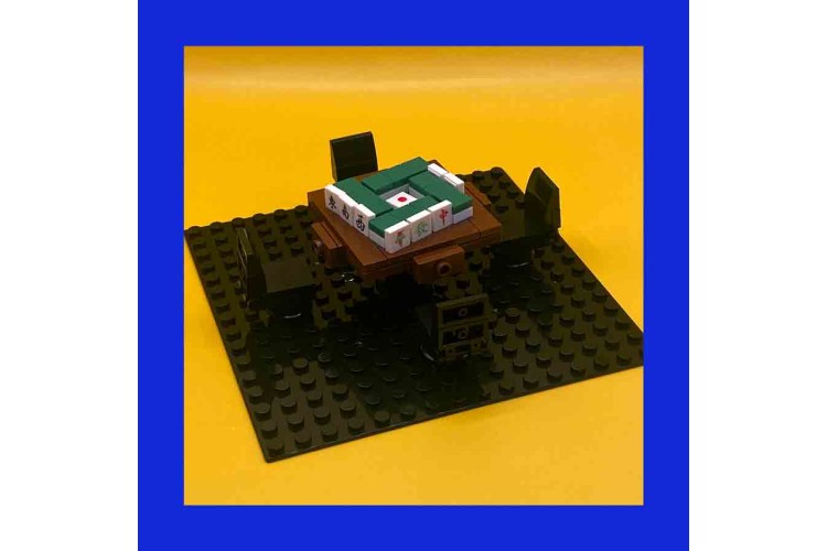 Mahjong Table - 85 Piece Building Bricks