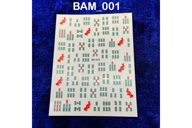 Mahjong Nail Decals