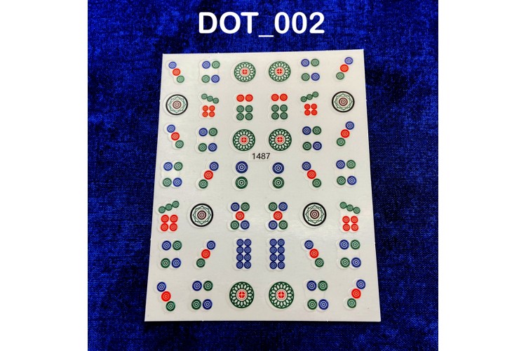 Mahjong Nail Decals
