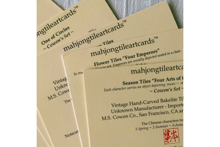 mahjongtileartcards™ - Mahjong Sets - Cowen's (2020)
