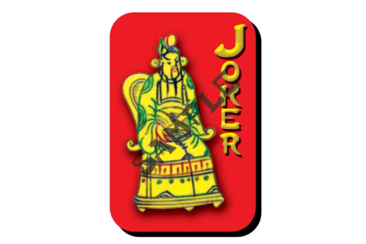 mahjongtilestickers™ -- Bamboo Emperor Joker™