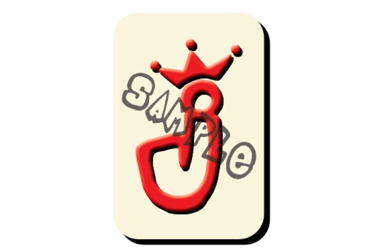 mahjongtilestickers™ -- Crown Joker Jr™