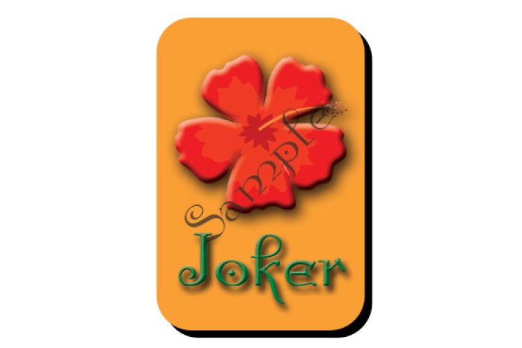 mahjongtilestickers™ -- Hibiscus Joker™