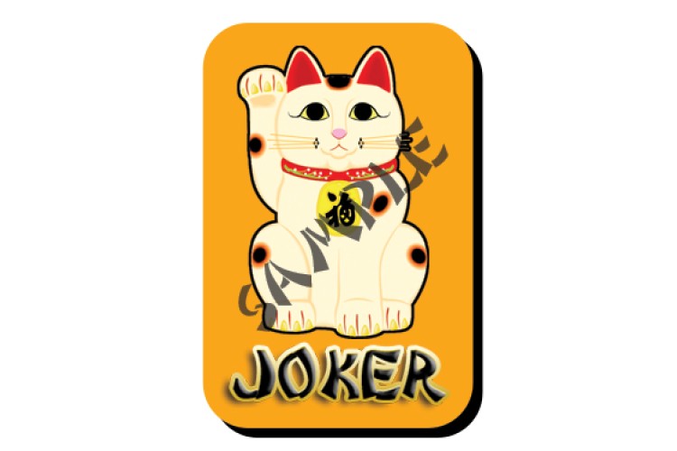 mahjongtilestickers™ -- Maneki Neko Joker™