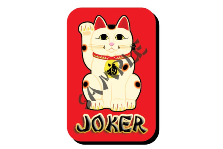 mahjongtilestickers™ -- Maneki Neko Joker™